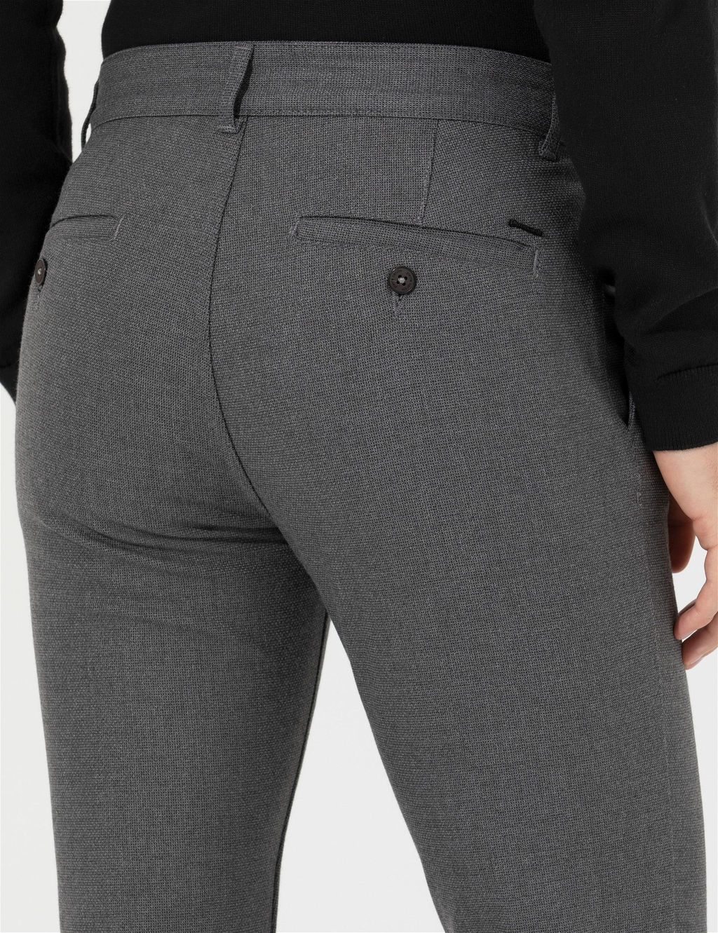 Gri Slim Fit Kanvas Pantolon - Pierre cardin фото 7