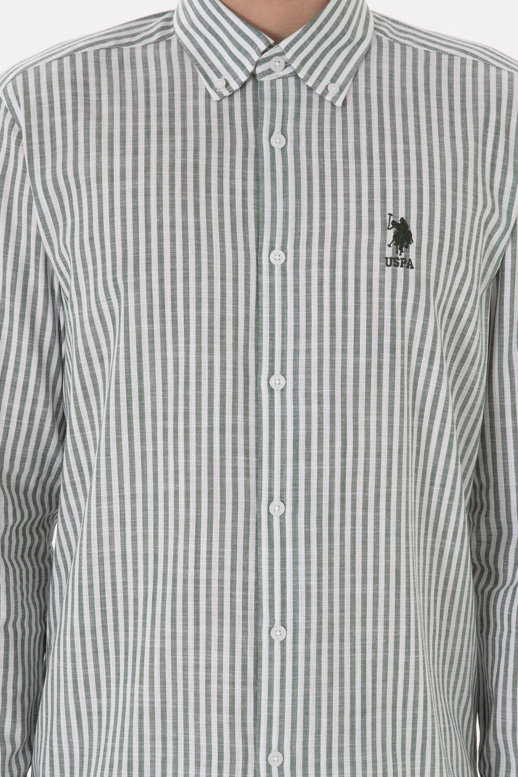 Erkek Haki Uzun Kollu G_mlek Sepette S_rpriz _ndirim - U.s. polo assn фото 6