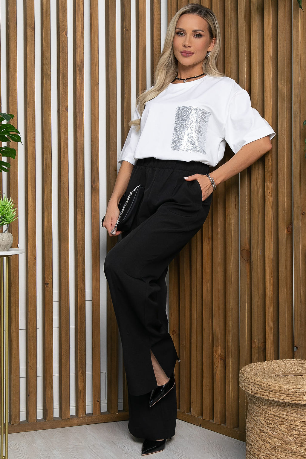 Футболка Даария (белая) Б13212-31М - Lt collection фото 8