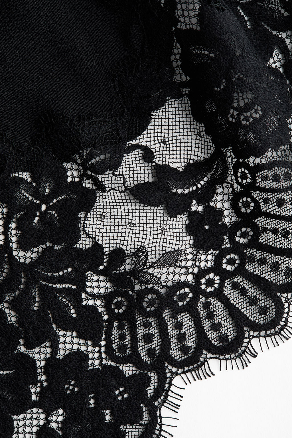 Falda de viscosa con detalles de encaje - H&m фото 6
