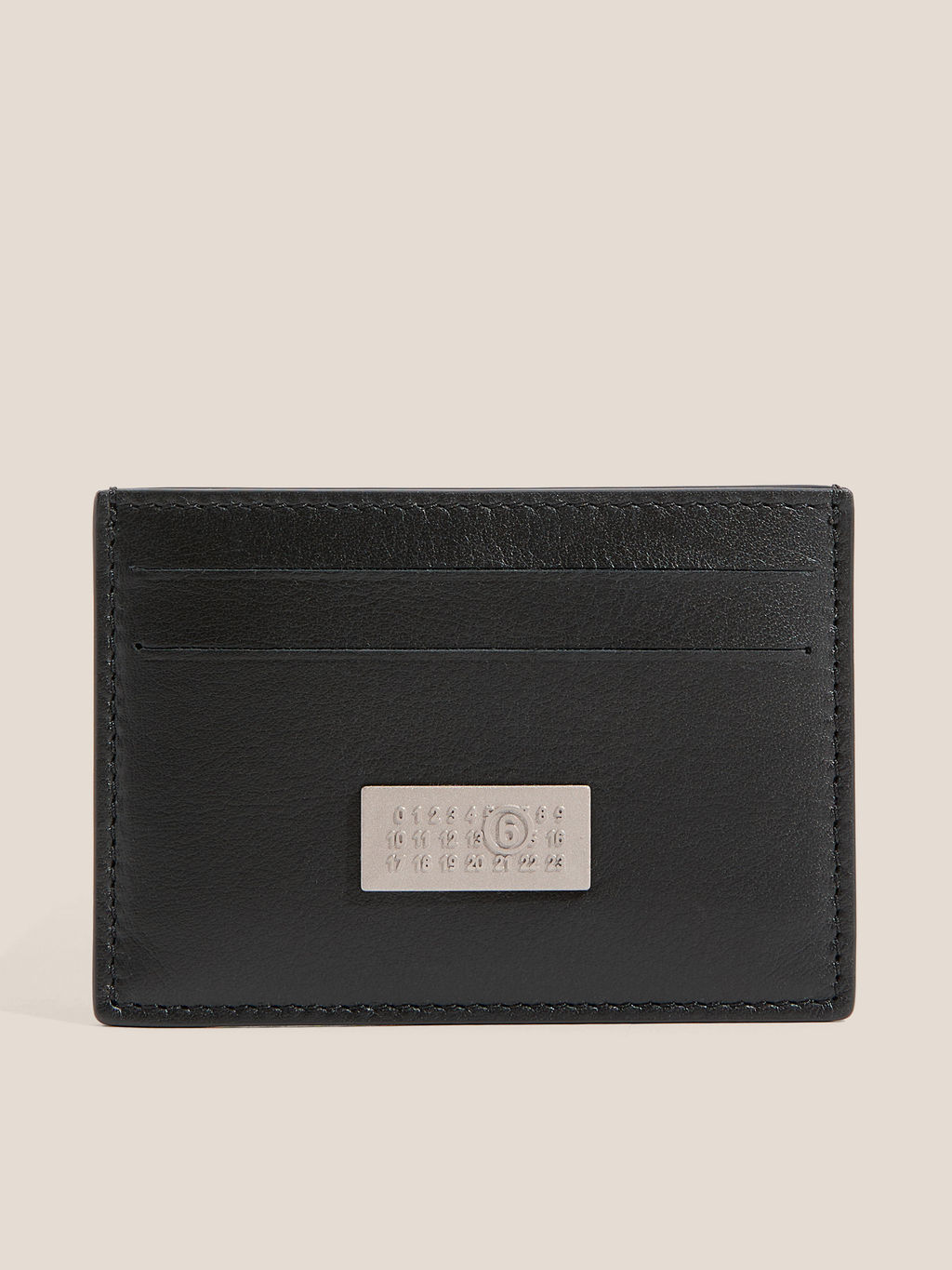 Женский картхолдер MM6 MAISON MARGIELA Артикул 4664291, черный