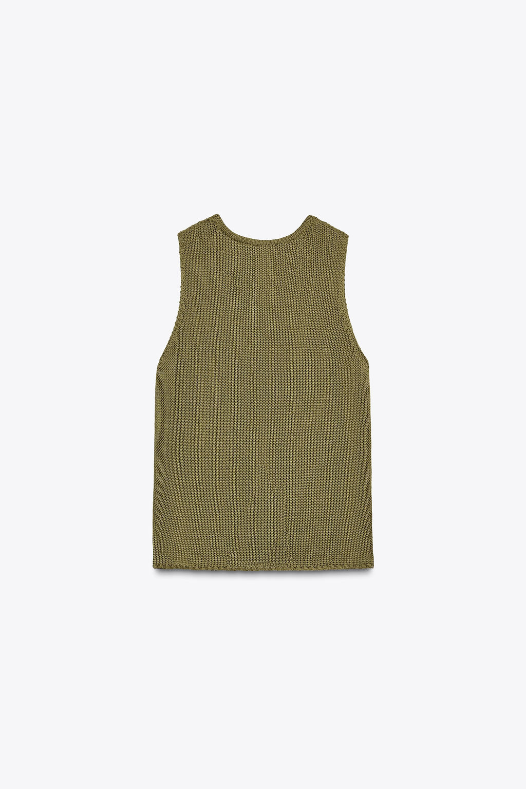 100% COTTON KNIT TOP - Zara фото 8