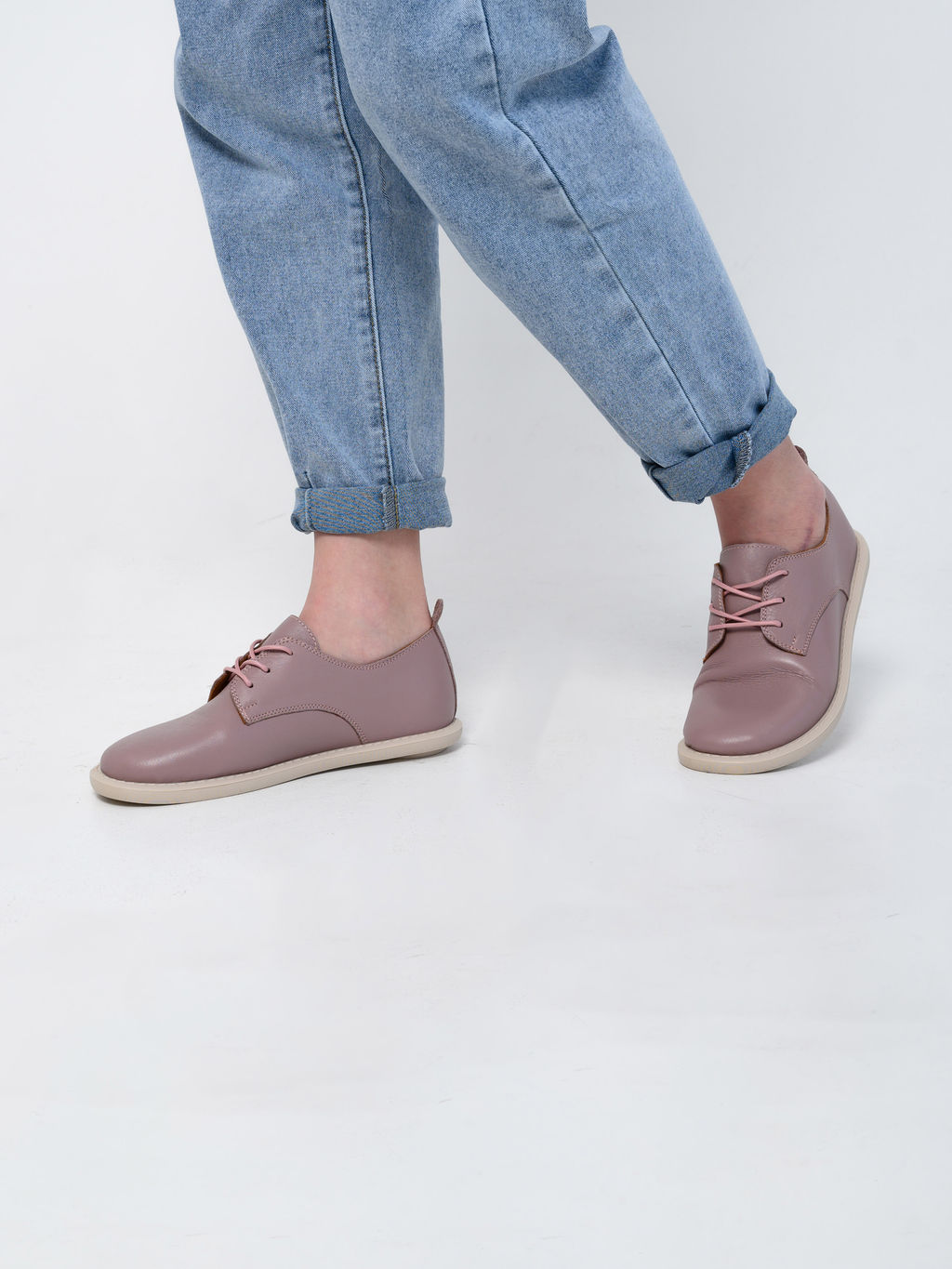 Туфли EDART 181.ОКСЕ be. Светлый тауп лион  фото 19