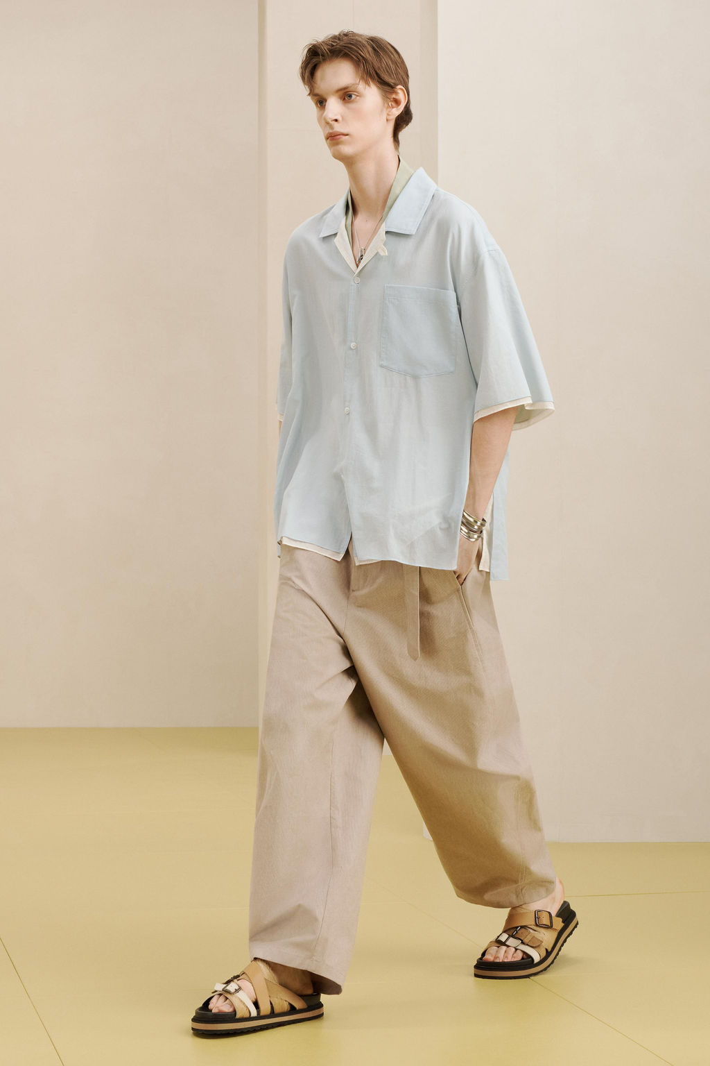 DBL LYR SHRT / Azul claro - Zara фото 2
