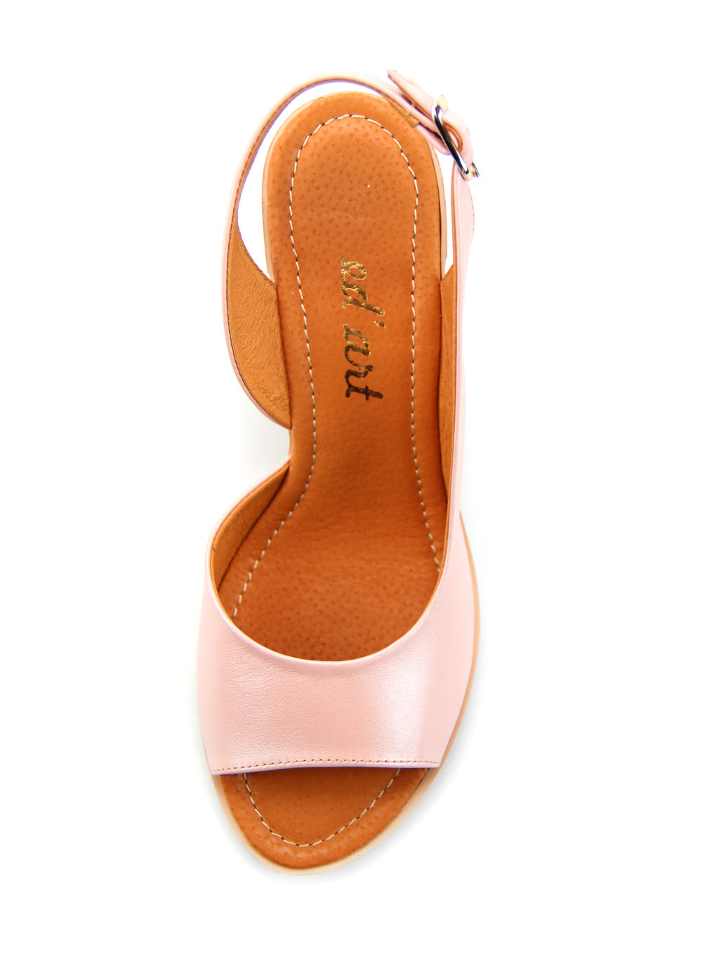 Босоножки EDART 6009.624 be.pink-pearl R - Ed'art фото 4