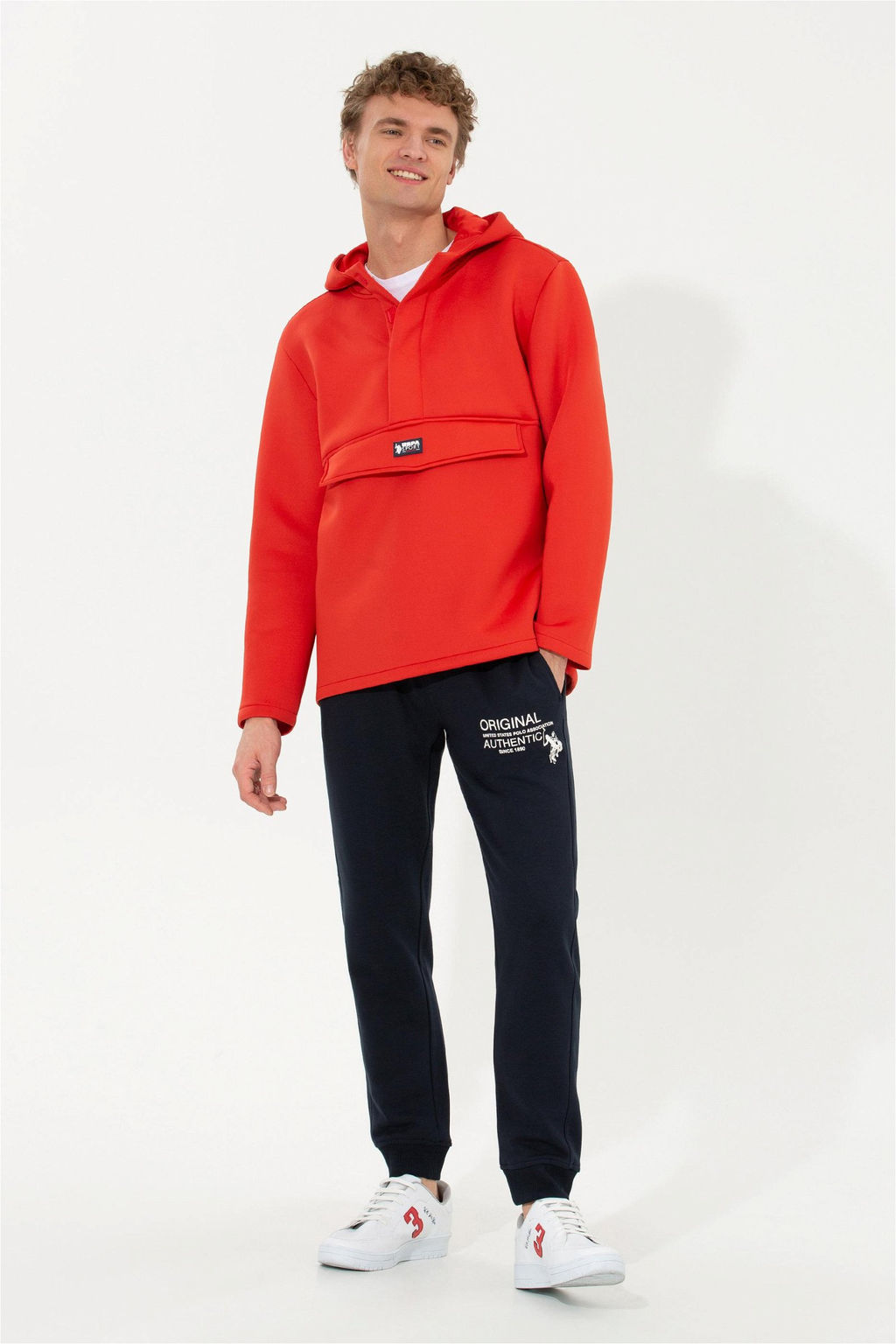 Мужской красный свитшот Неожиданная скидка в корзине - U.s. polo assn фото 4