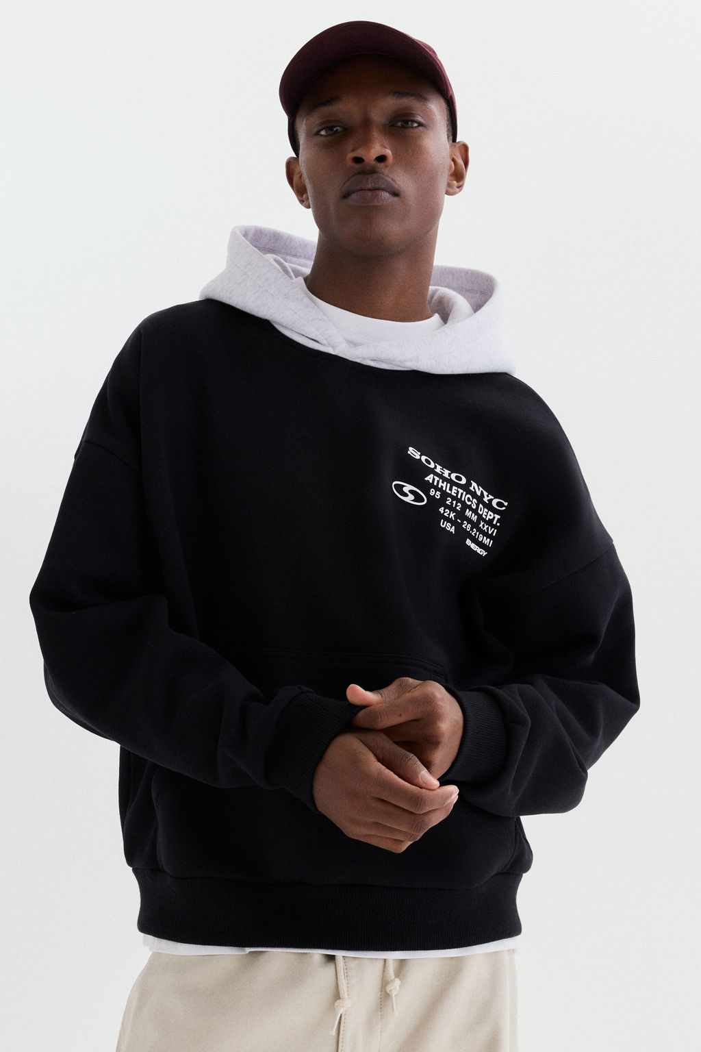 Sudadera con capucha Loose Fit - H&m фото 6