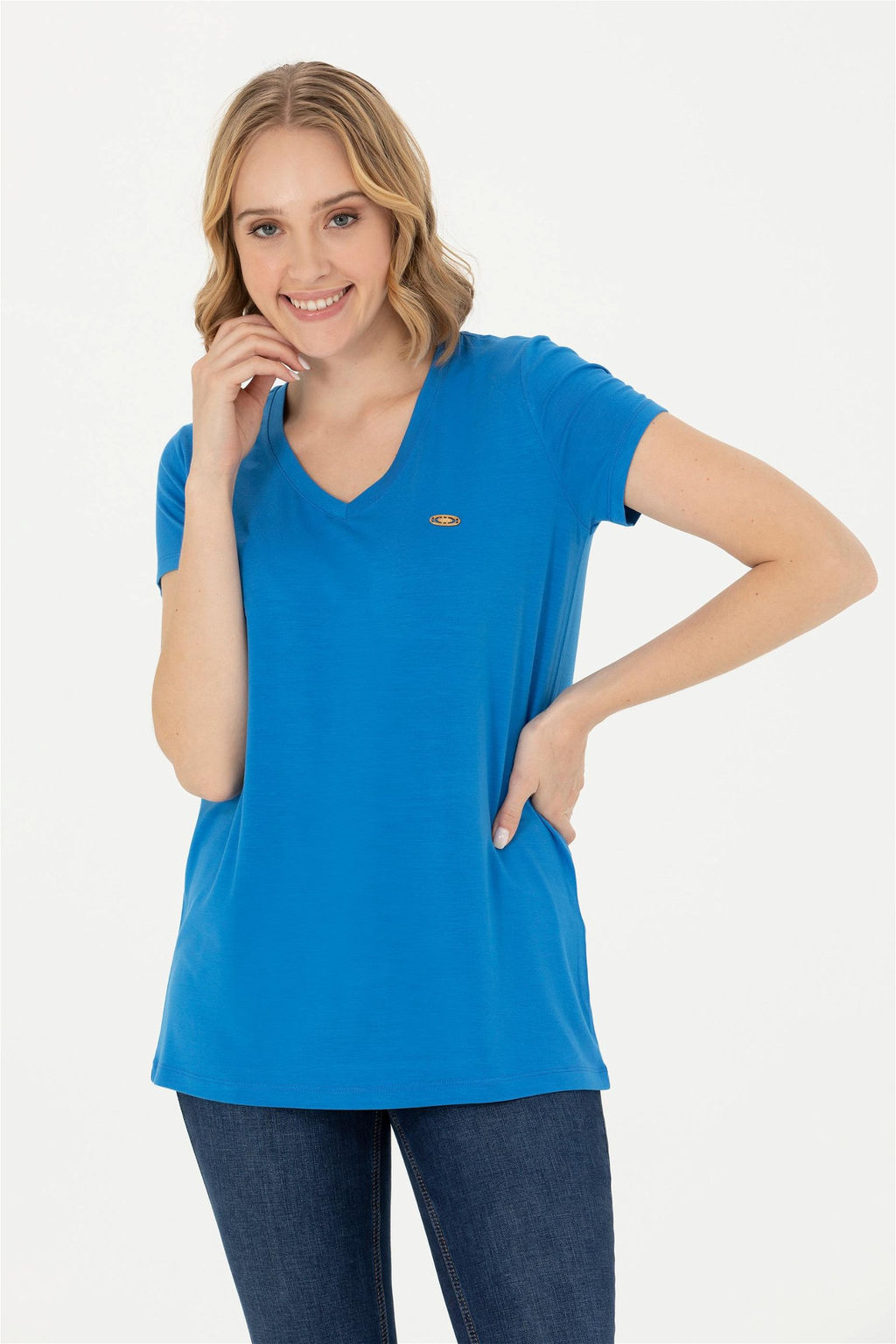 Женская базовая футболка Saks - U.s. polo assn фото 10