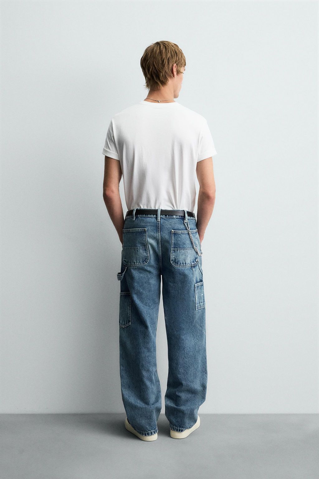 FADED CARPENTER JEANS - Zara фото 3