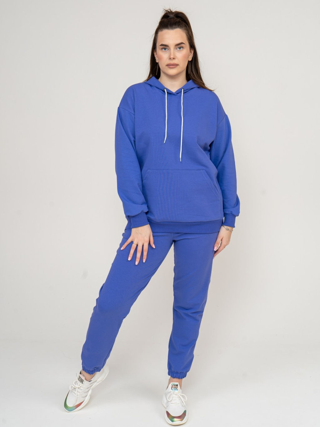 Костюм Челси футер 2-х нитка василек