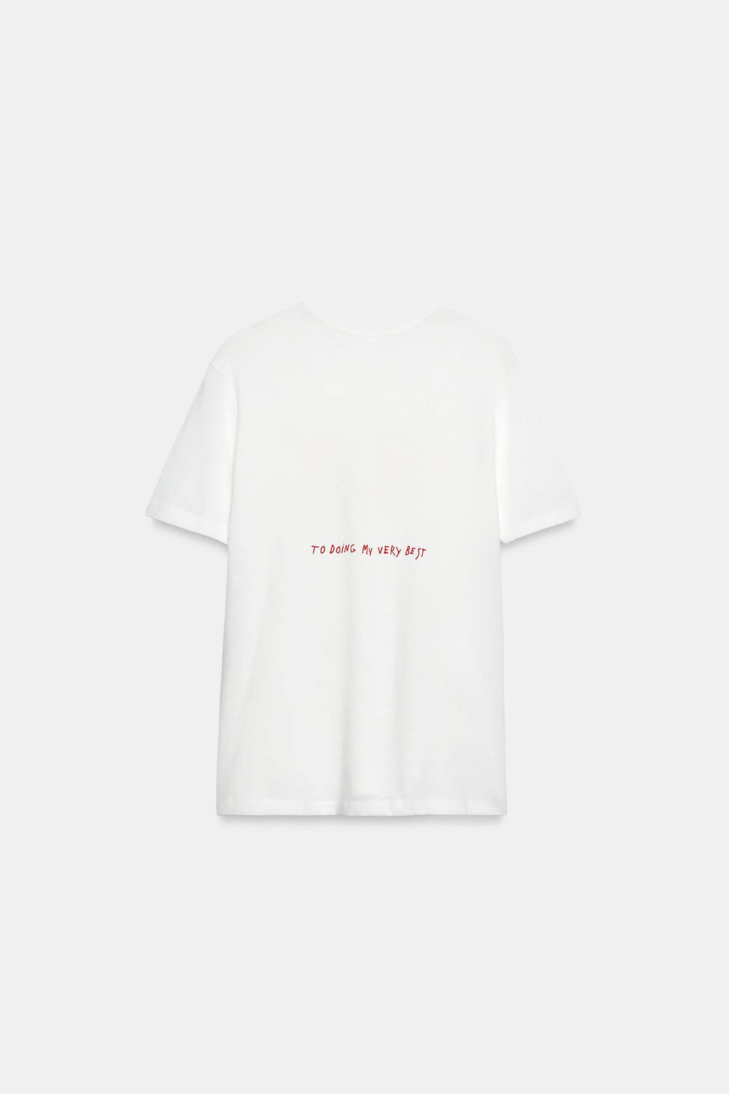 CAMISETA FLAM? TEXTO / Blanco