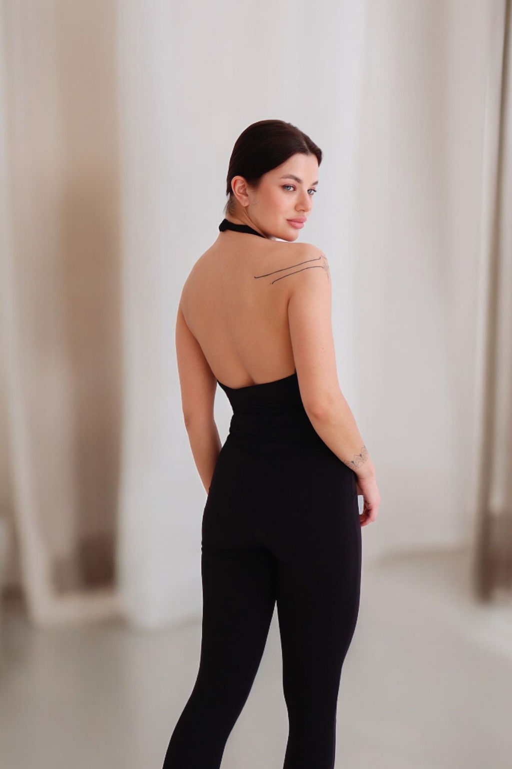 Комбинезон вечерний чёрный - Martichelli фото 19