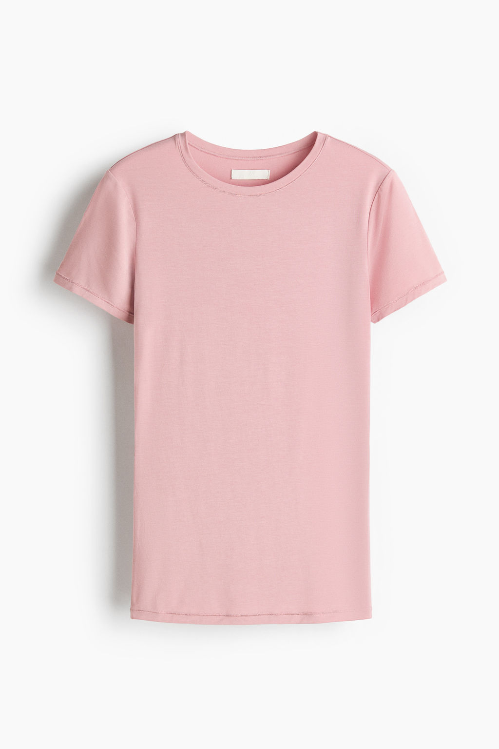 Camiseta de corte ajustado en punto el?stico - H&m фото 2