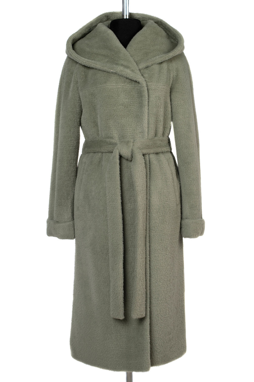 Пальто женское демисезонное (пояс) в составе ШЕРСТЬ - El podio фото 7