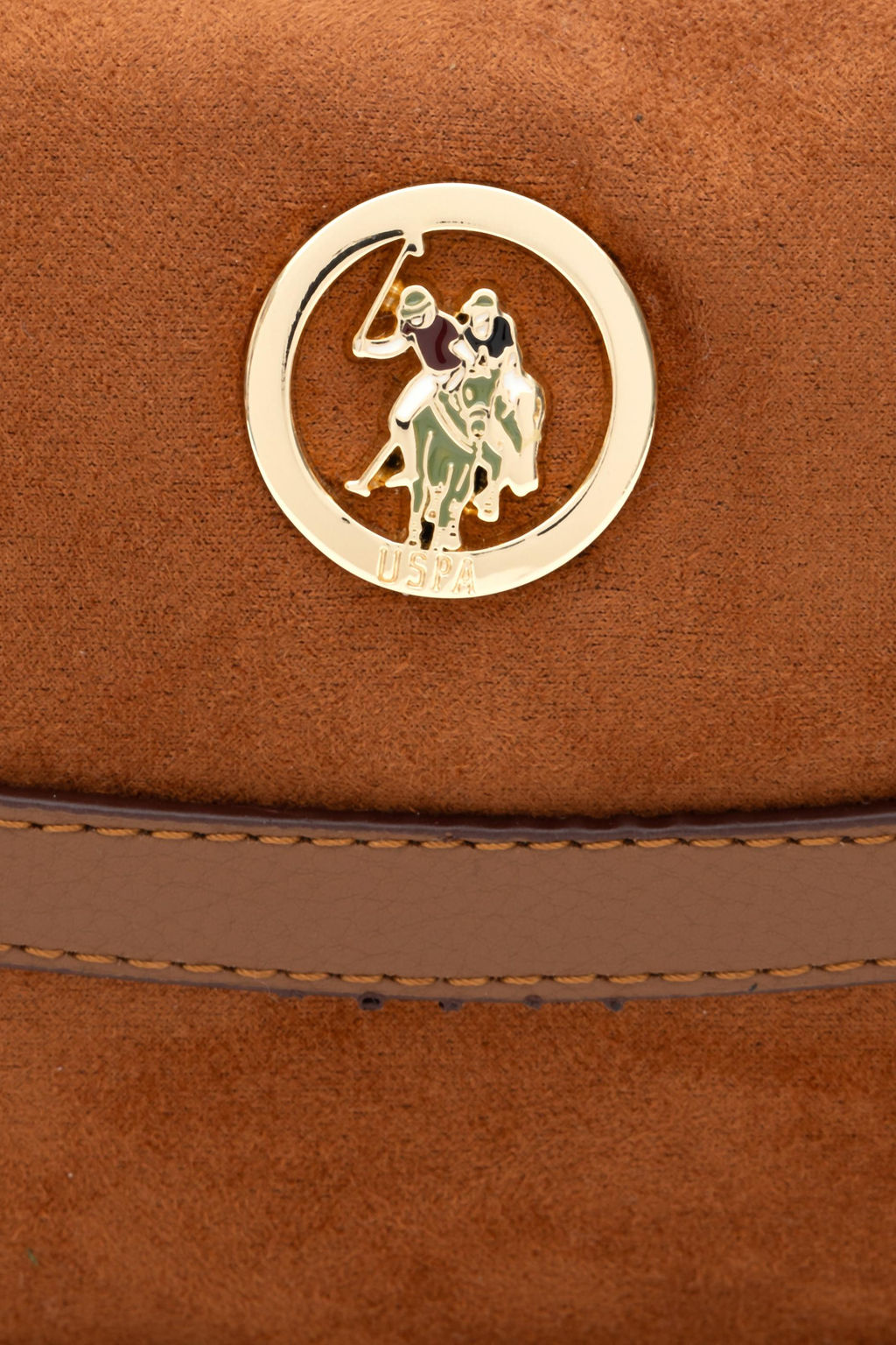 Женская сумка верблюжьего цвета Неожиданная скидка в корзине - U.s. polo assn фото 5