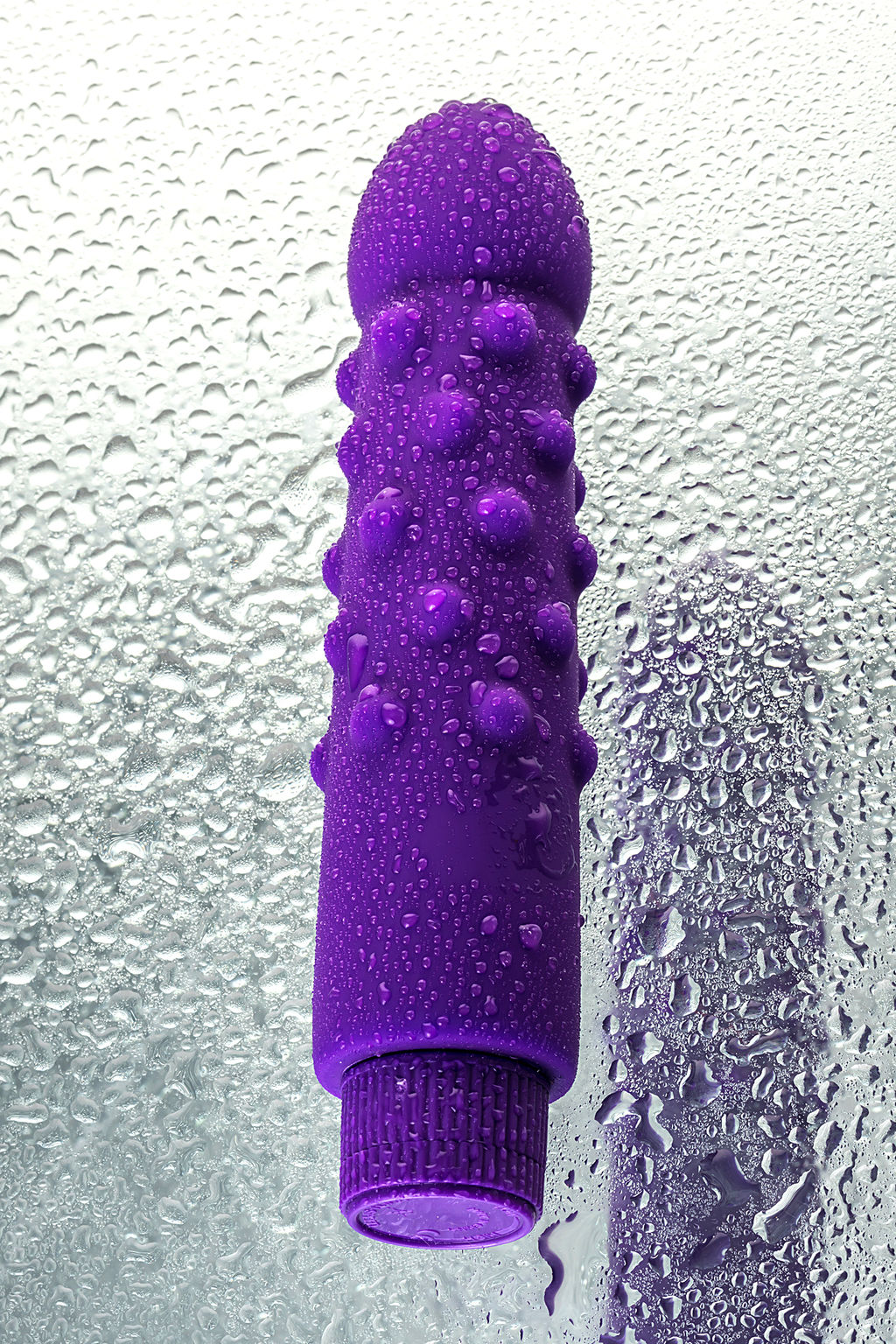 Нереалистичный вибратор A-Toys by TOYFA Dowk, силикон, фиолетовый, 17 см