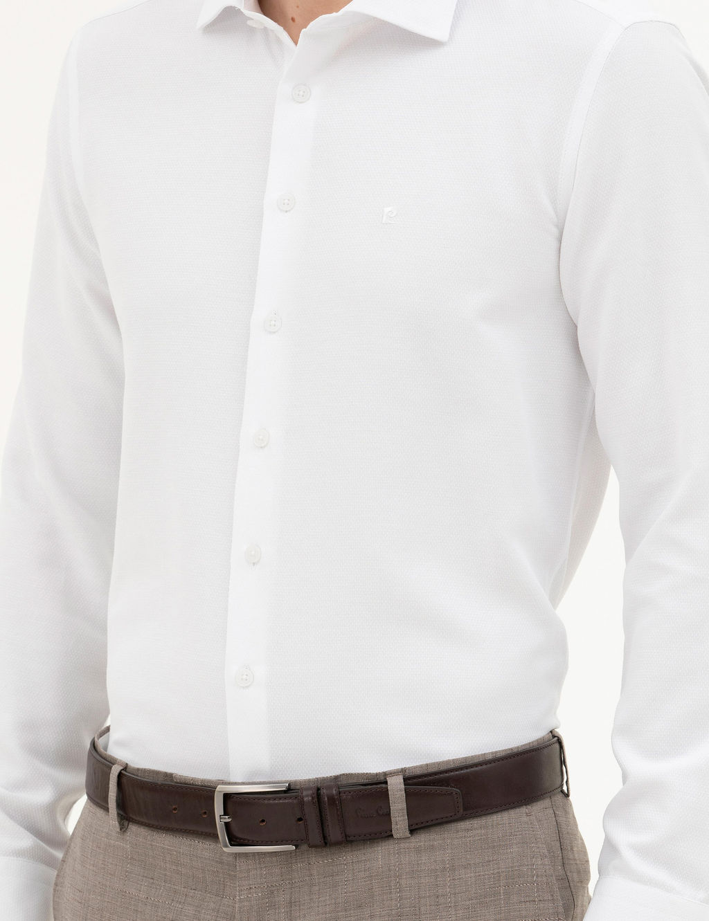 Рубашка Slim Fit белая