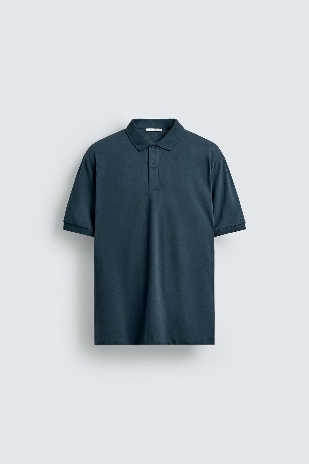 TEXTURED PIQU_ POLO SHIRT - Zara фото 6