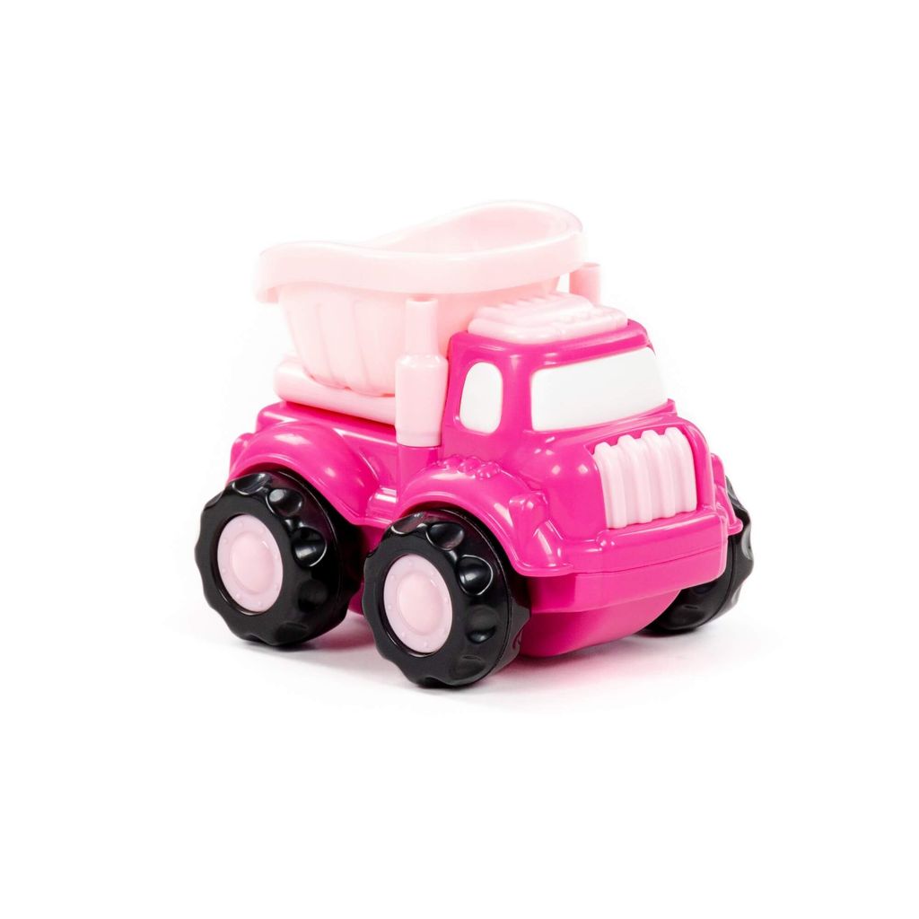 Оскар, автомобиль-самосвал инерционный (розовый) (в пакете) - Полесье фото 4