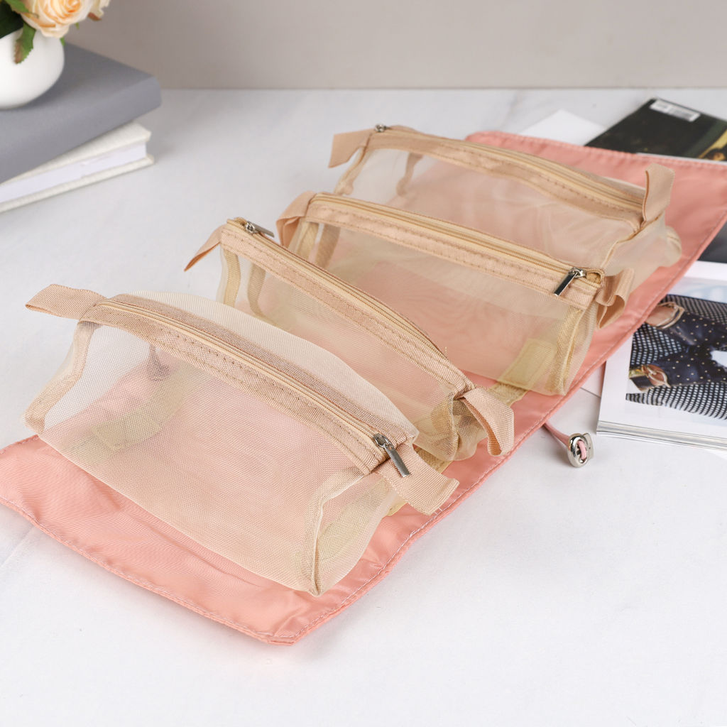 Косметичка 22х53 см розовая / XN-023PN /уп 150/