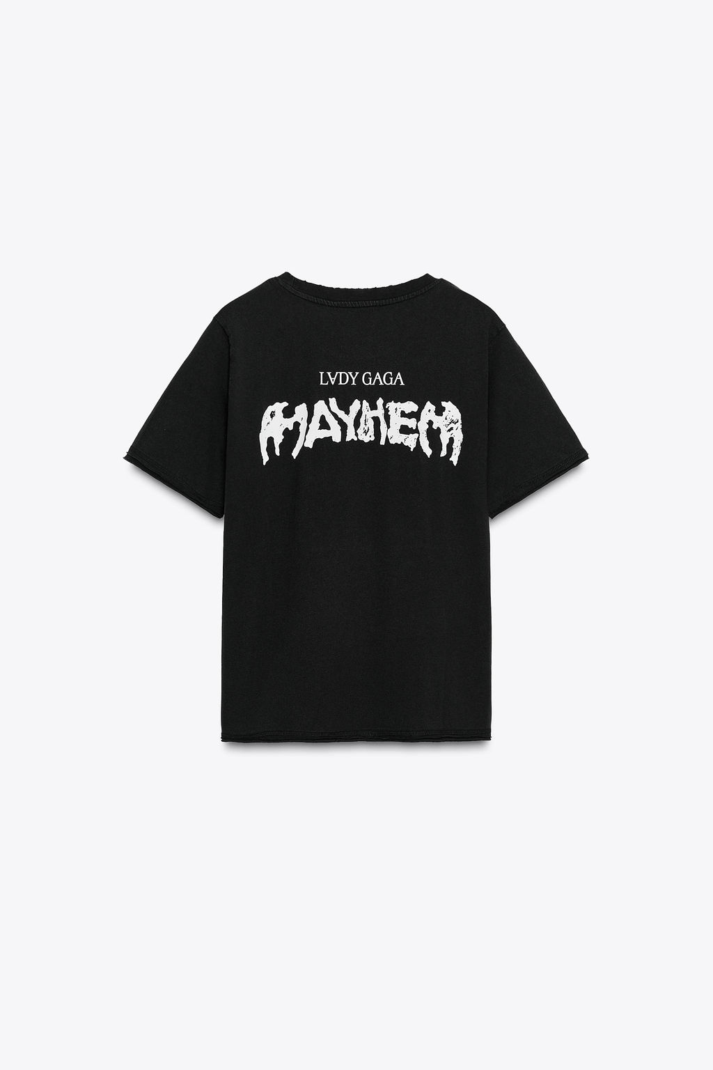 LADY GAGA FADED-EFFECT T-SHIRT - Zara фото 13