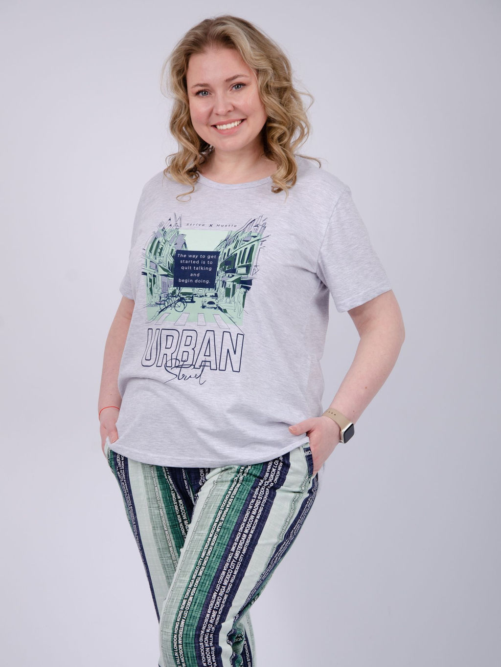 Костюм "Город 2" брюки, трикотаж