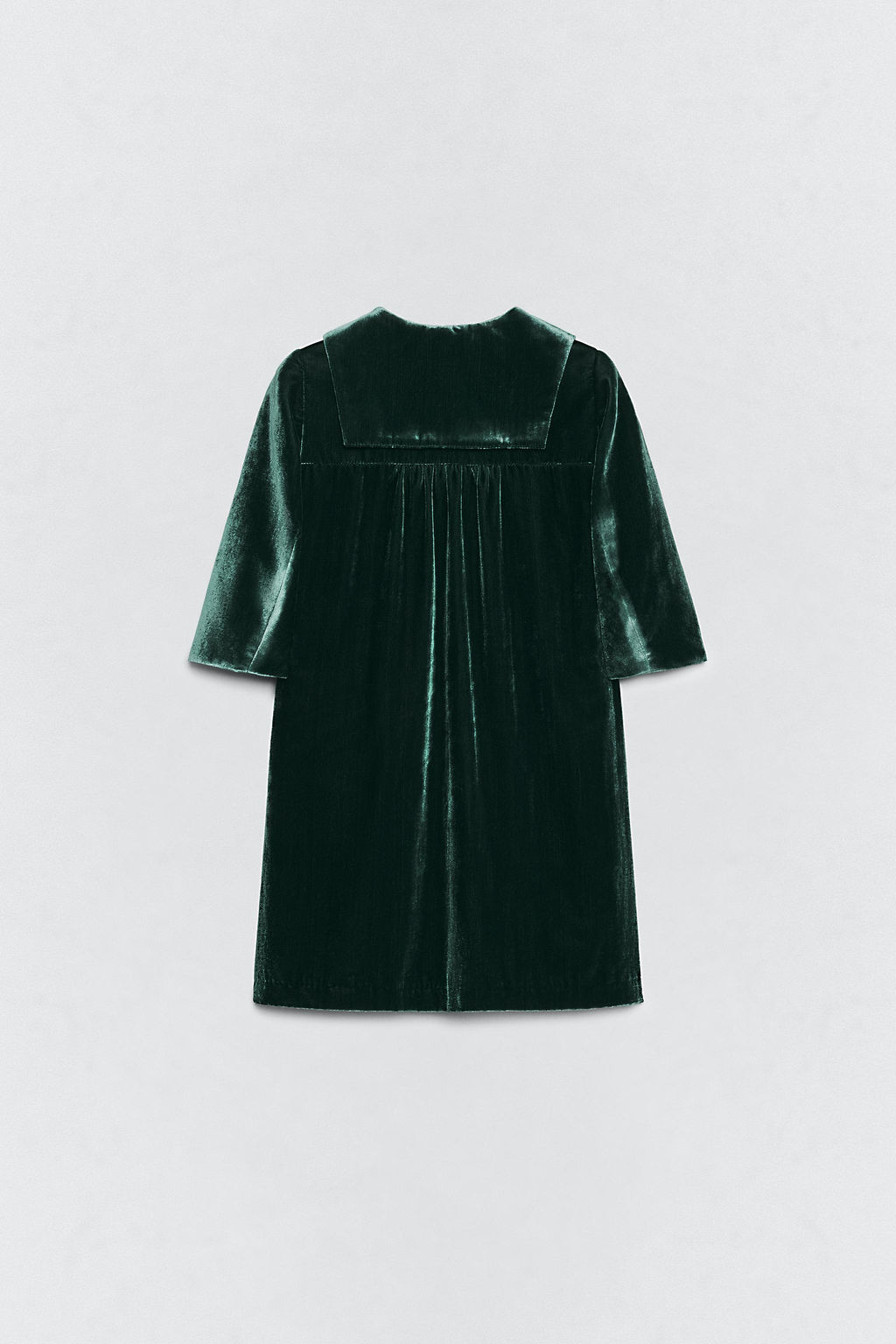 VELVET DRESS WITH DETACHABLE SCARF SOSHIOTSUKI x ZARA  фото 5