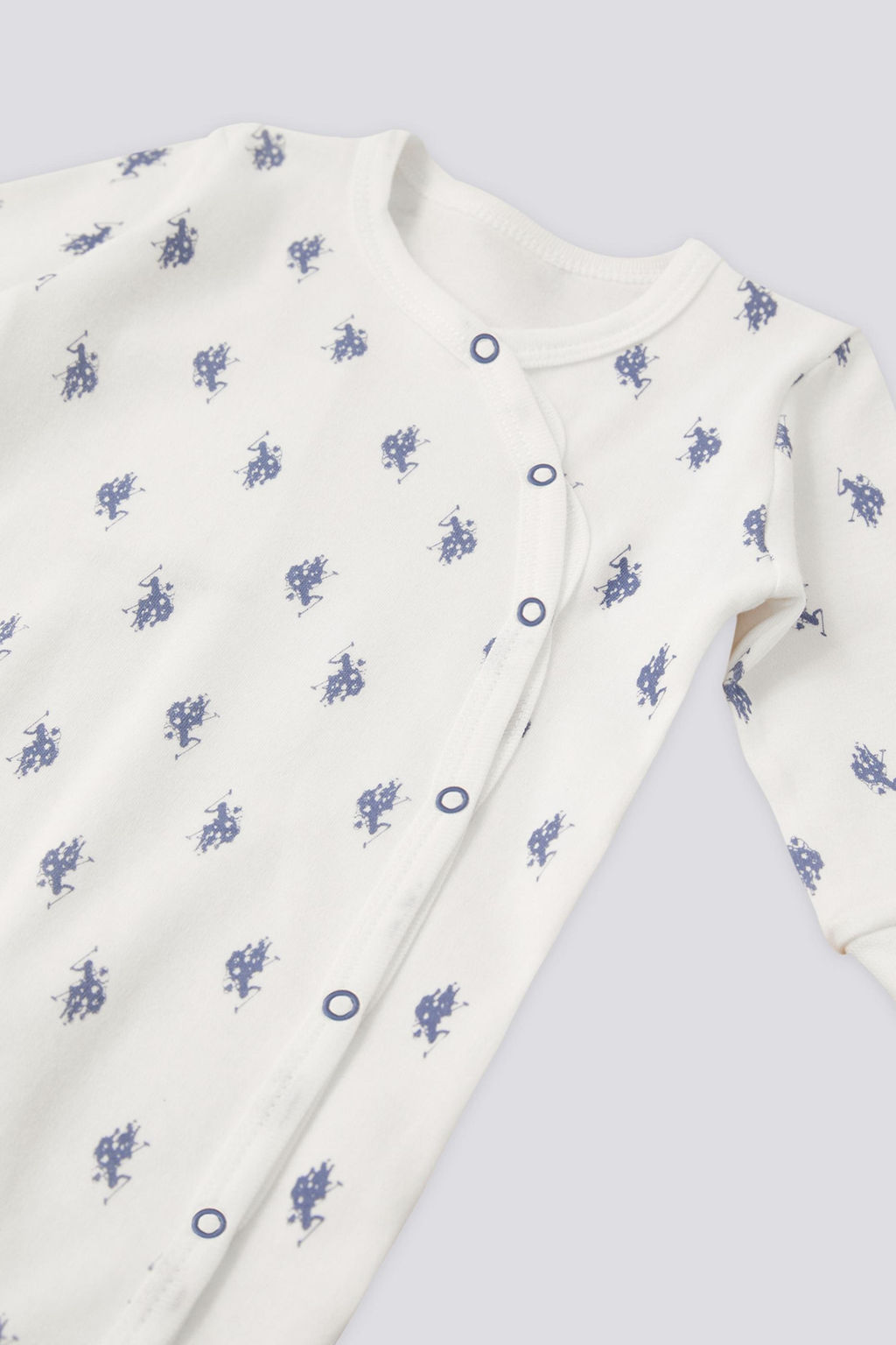 Комбинезон с узором для мальчика и пинетками Неожиданная скидка в корзине - U.s. polo assn фото 3