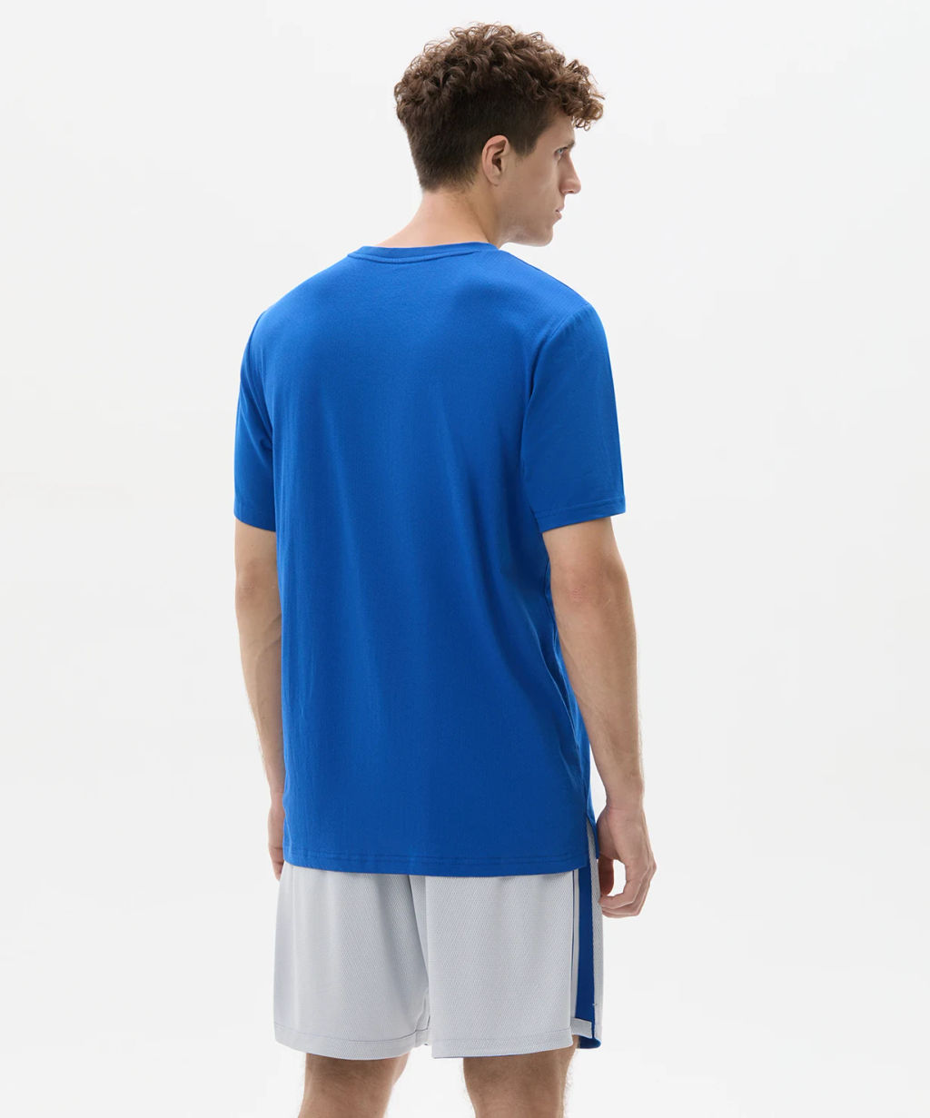 Футболка тренировочная JOGEL DIVISION PerFormDRY Training CVC Z2, синий  фото 8