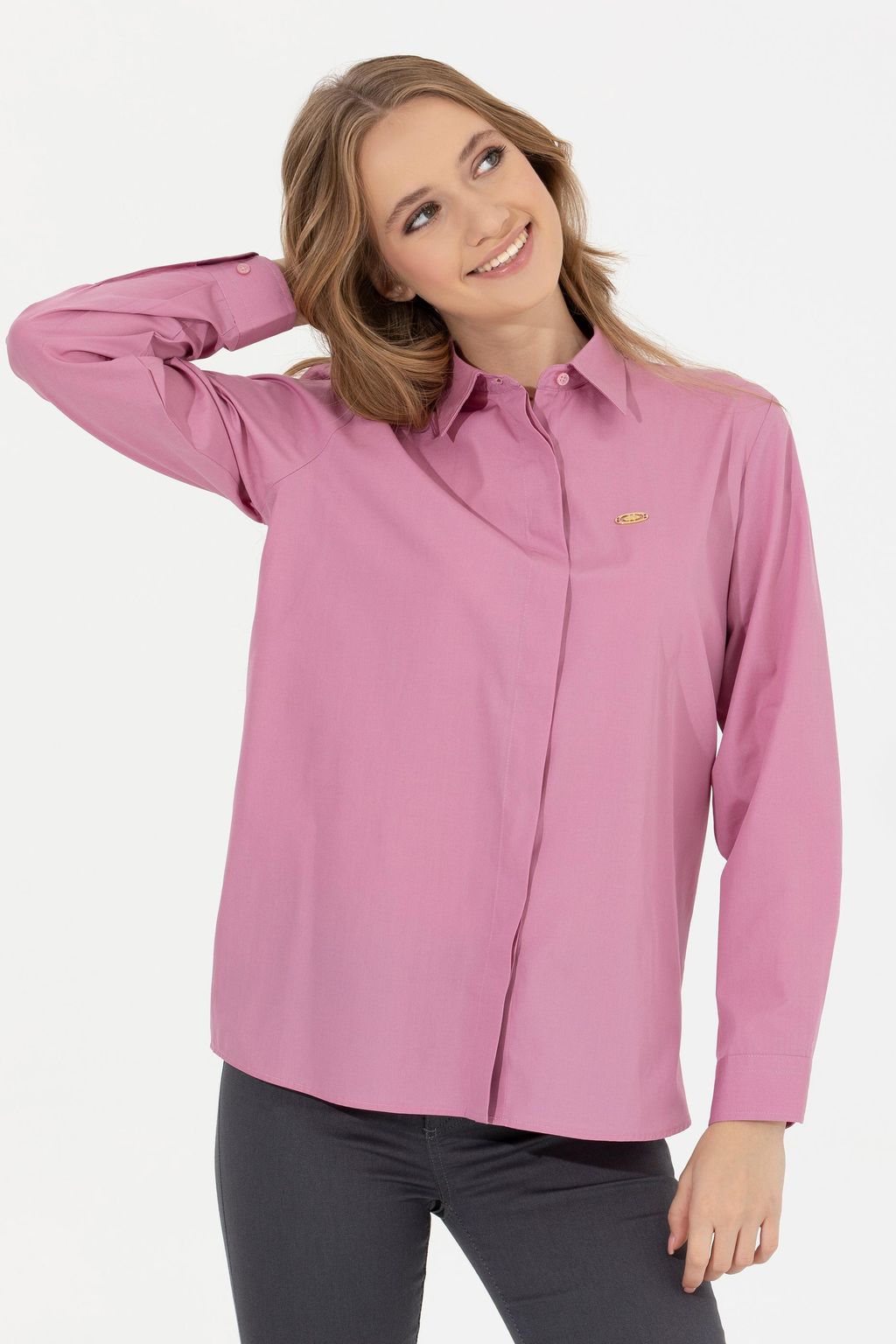 U. S. Polo Assn Женская рубашка с длинным рукавом Magnolia - U.s. polo assn фото 2