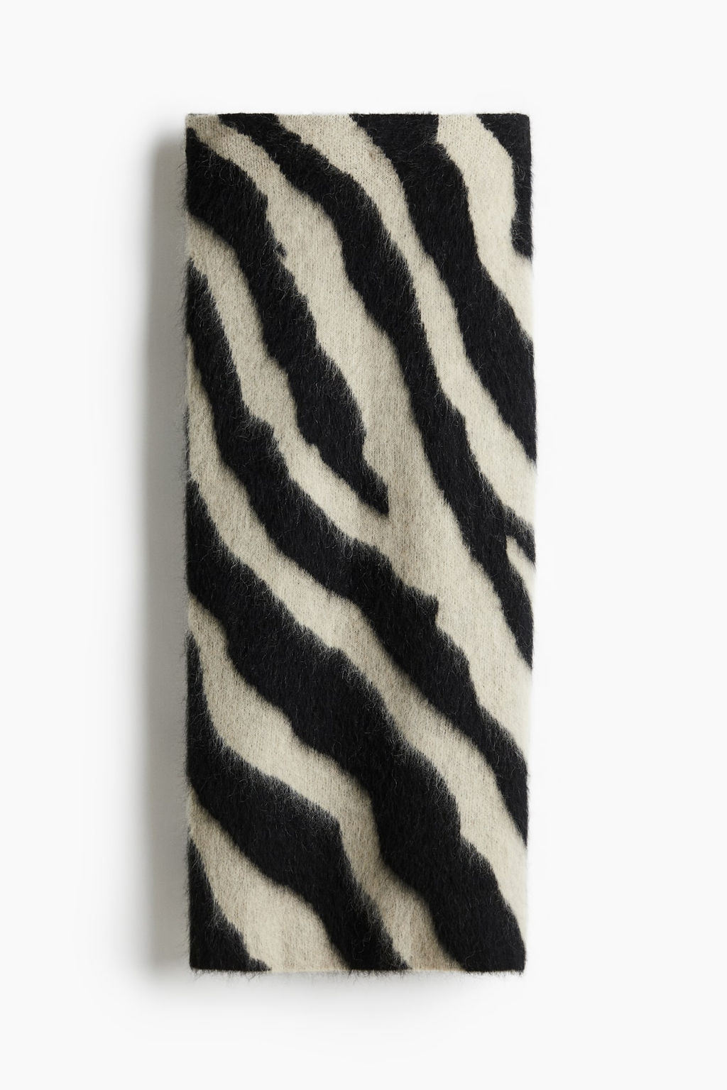 Falda en punto jacquard de mezcla de mohair - H&m фото 6