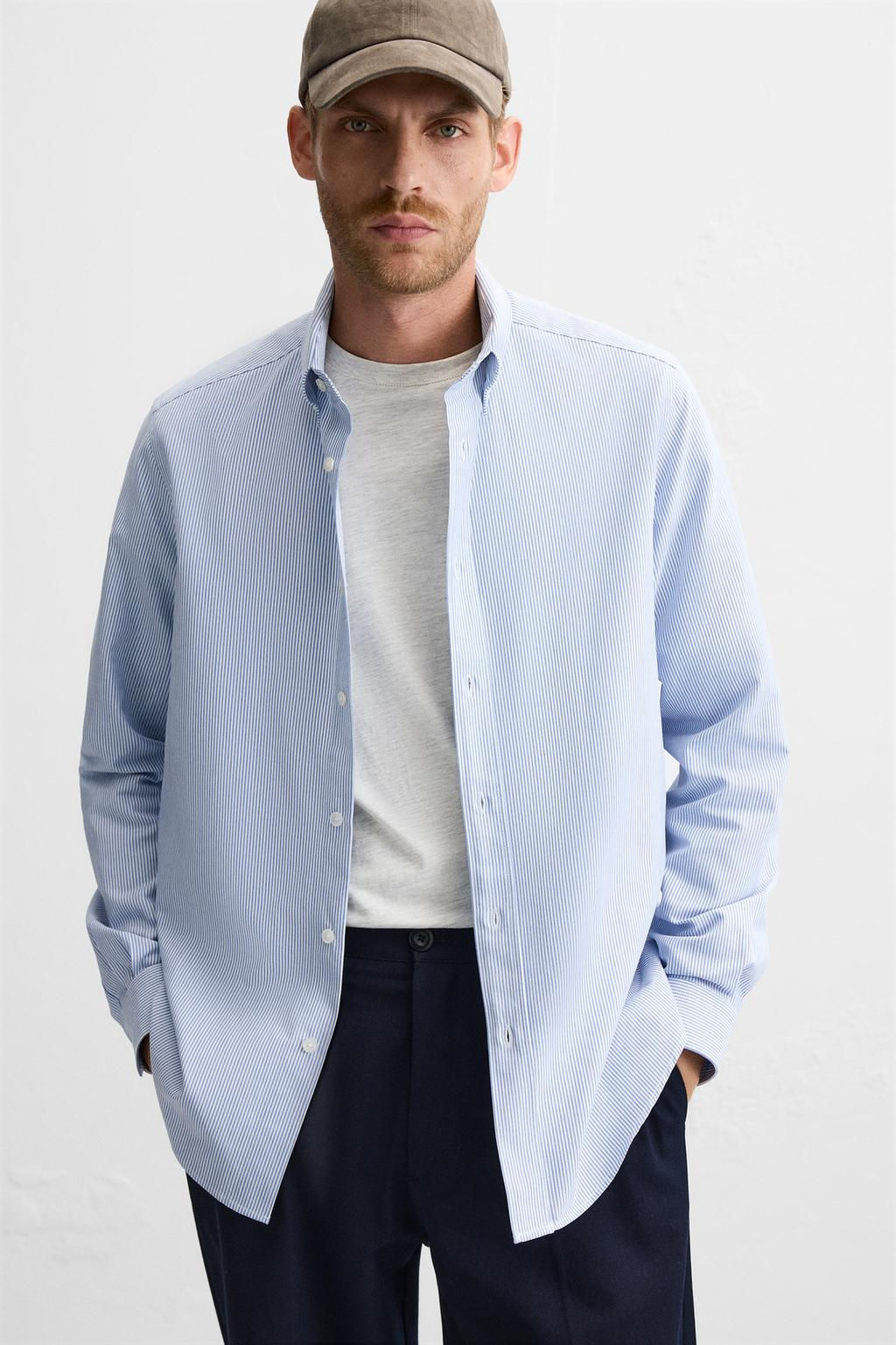 STRIPED SHIRT - Zara фото 5