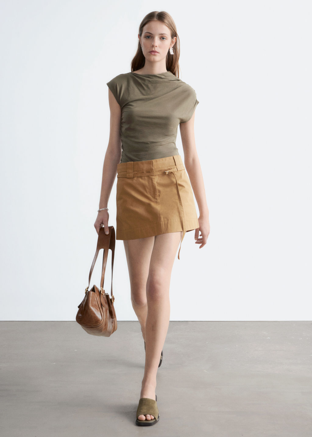 Top de punto drapeado - H&m фото 7