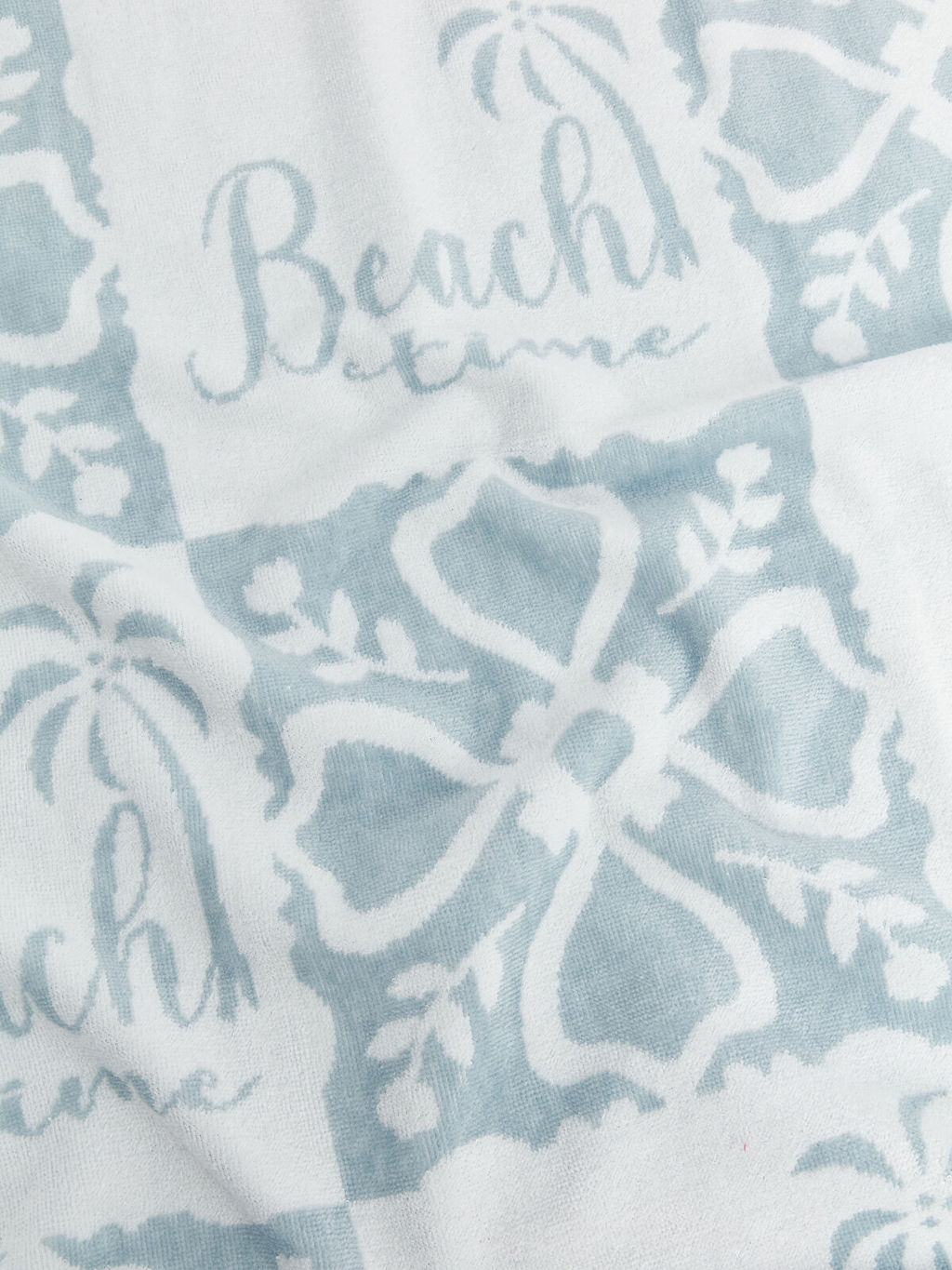 LC Waikiki Beyaz Bask?l? Kad?n Plaj Havlusu 70x145 cm
