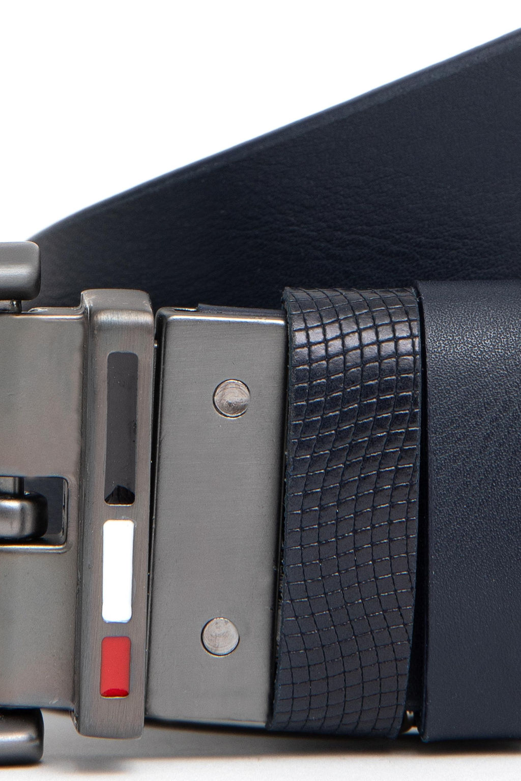 Мужской темно-синий ремень Неожиданная скидка в корзине