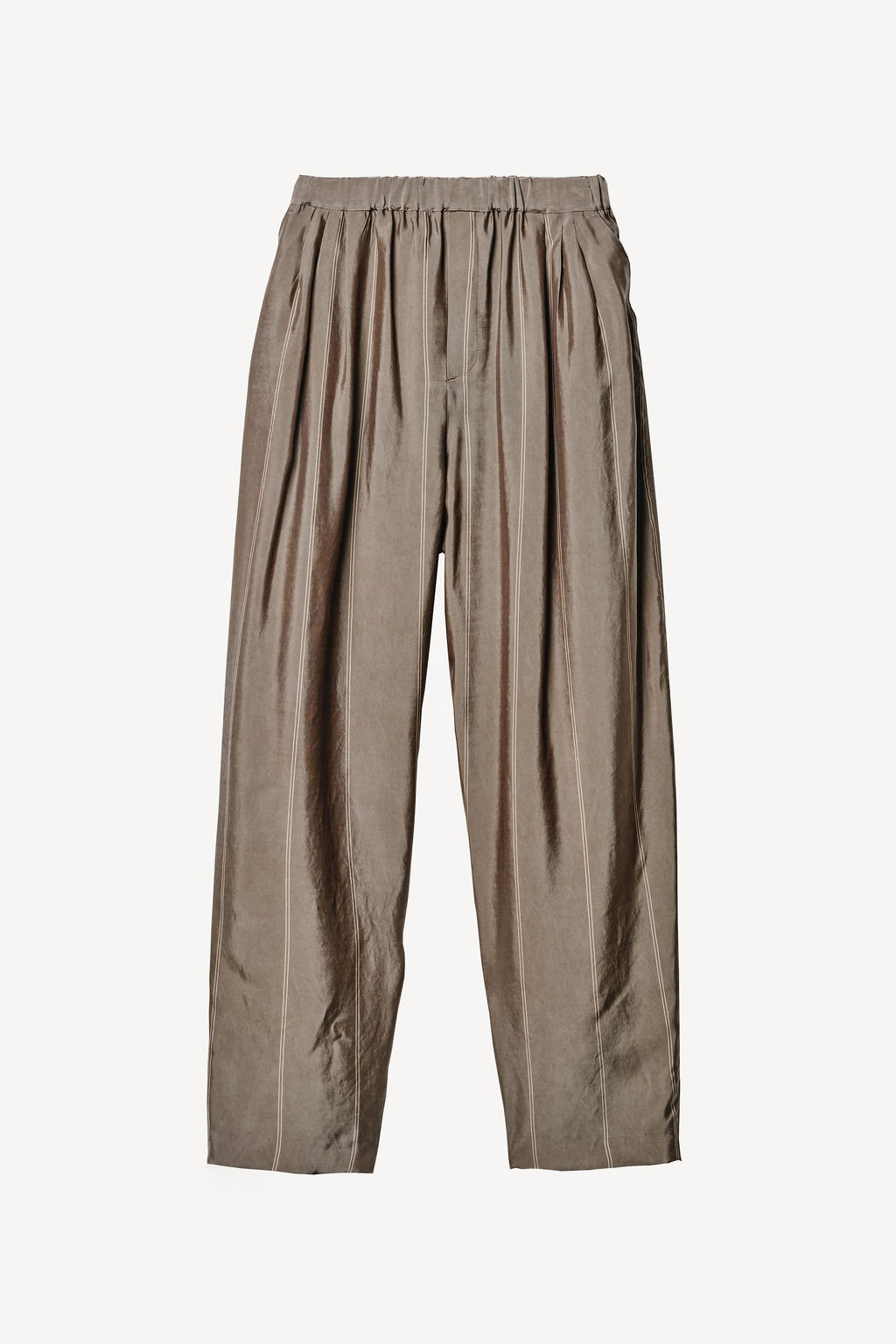 PANTAL?N JACQUARD CUPRO WILLY CHAVARRIA X ZARA / Verde gris фото 4