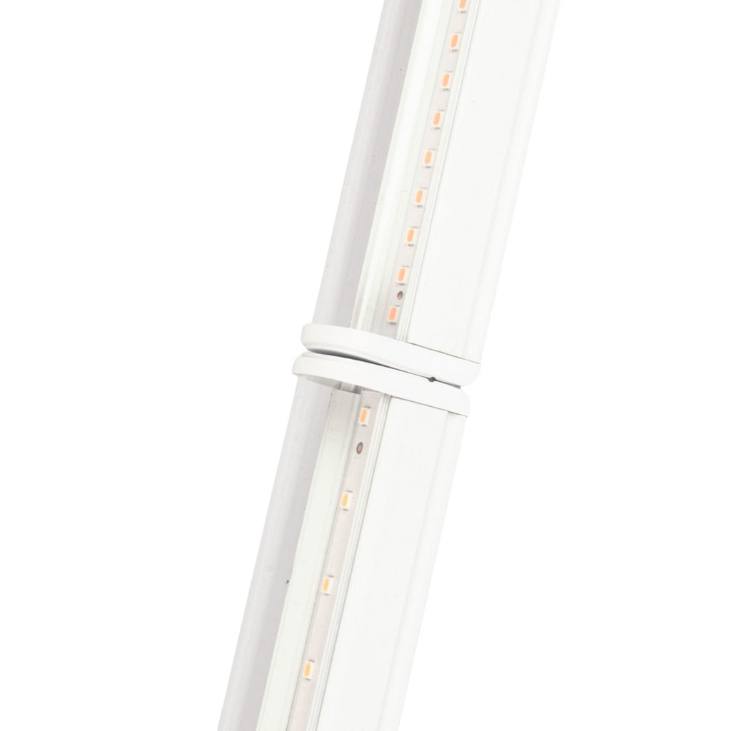 ULI-P10-18W/SPFR IP40 WHITE Светильник для растений светодиодный линейный, 560мм, выкл. на корпусе. Спектр для фотосинтеза. TM Uniel