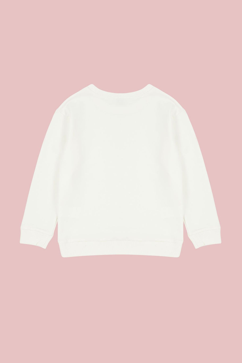 Pembe-Ekru K?z Cocuk Mevsimlik-Ince Bisiklet Yaka 2li Basic Orme Sweatshirt TKDAW25SW00000 - Trendyolmilla фото 14