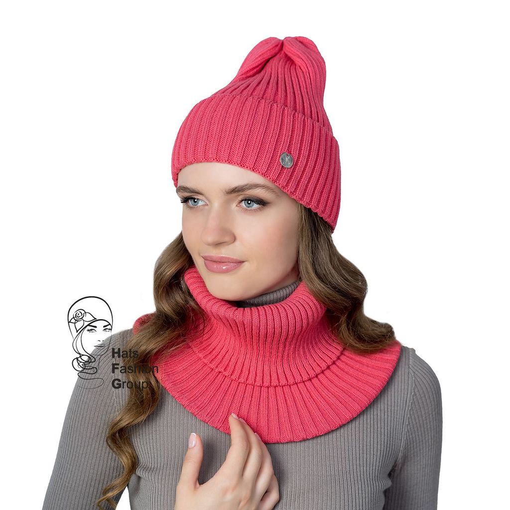 БРУНИЛДА к-т шапка, снуд женские - Landre фото 5