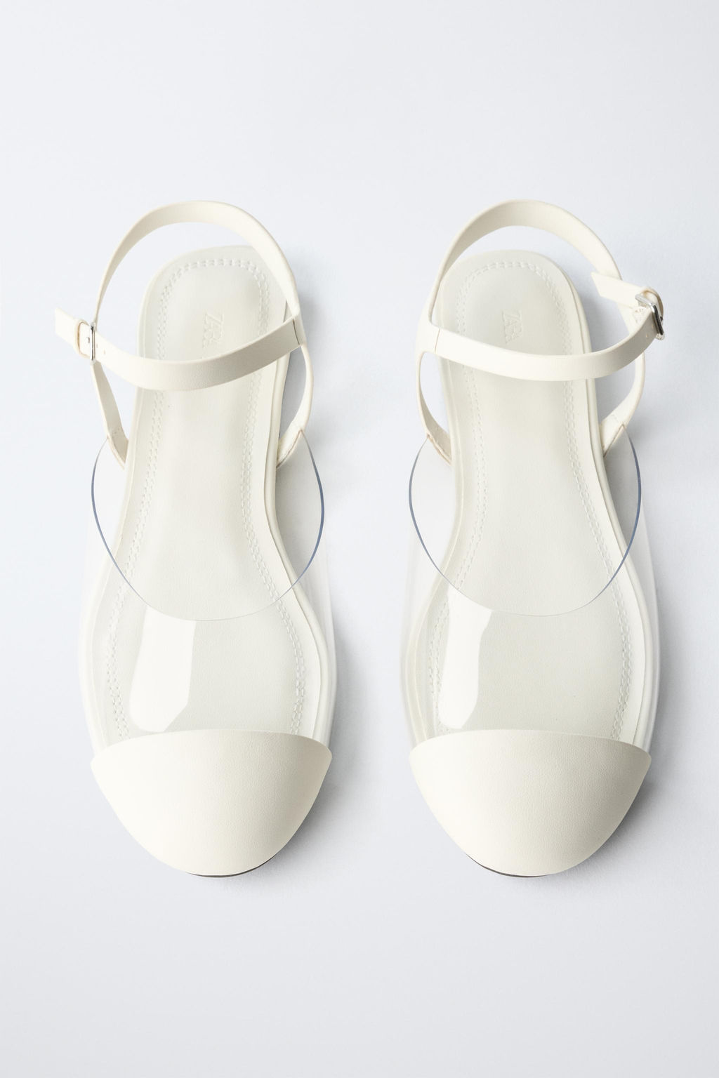 VINYL SLINGBACK SHOES - Zara фото 4