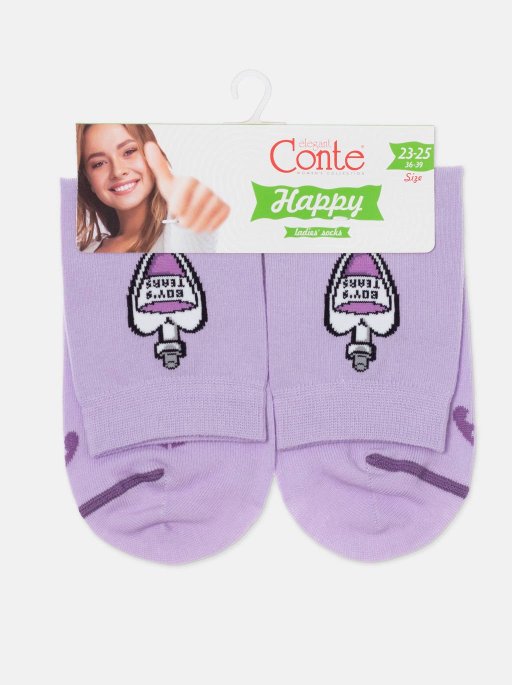 CONTE HAPPY Носки женские сиреневый 17С-21СП рис. 606 - Conte elegant фото 11