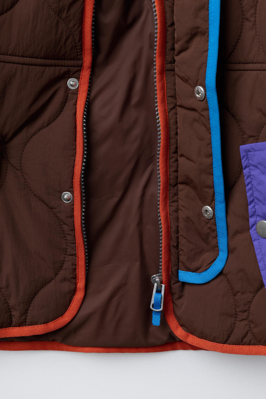 JACKET WITH CONTRAST DETAILS