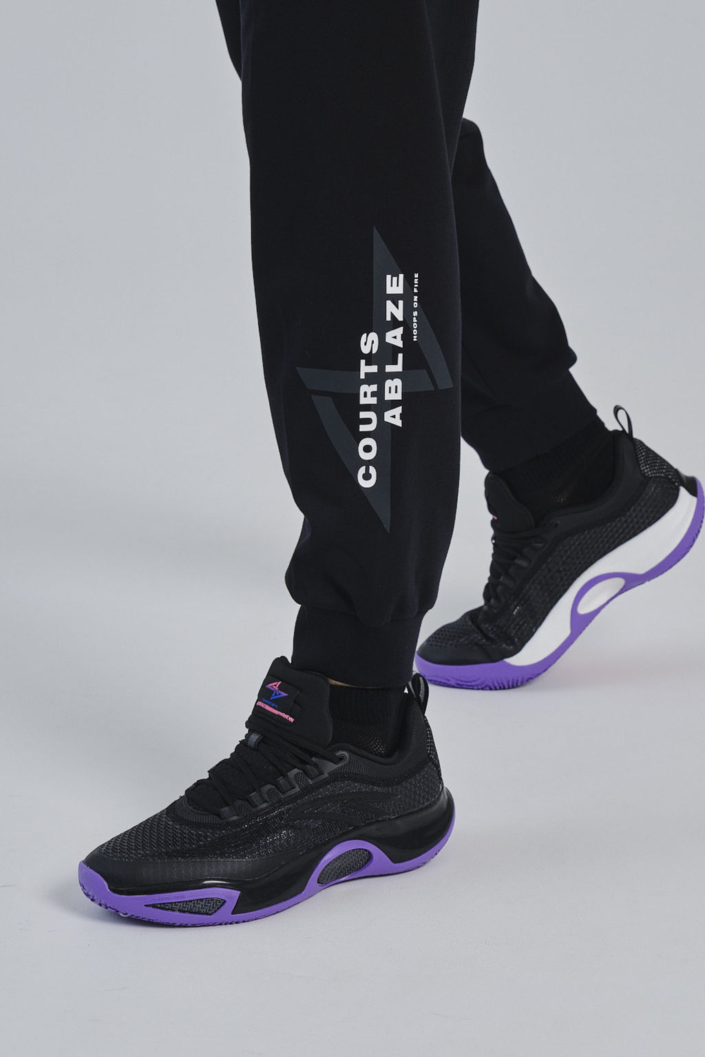 Брюки трикотажные Черный - Anta фото 5