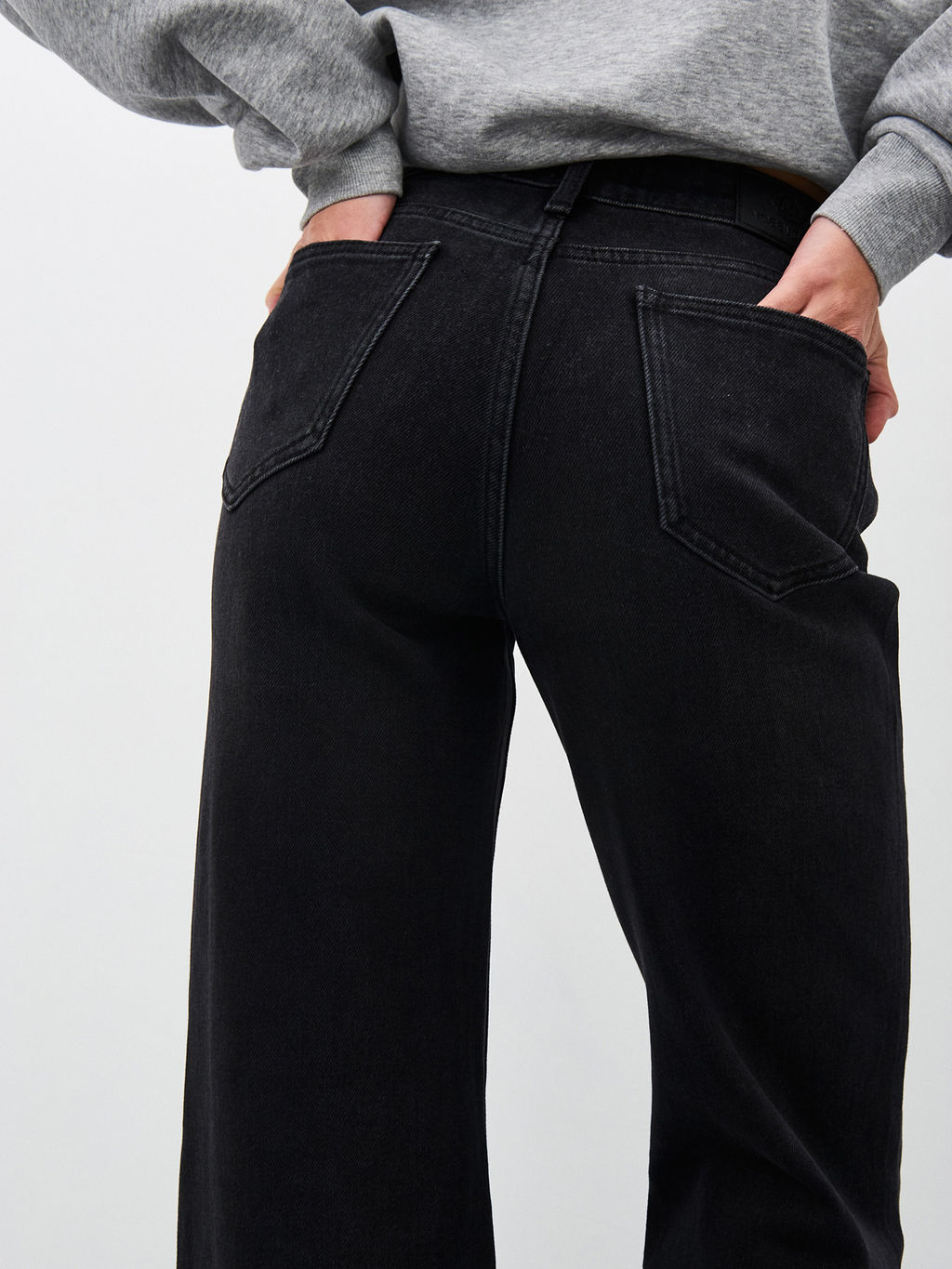 Женские Джинсы Утепленные WIDE LEG - Mossmore фото 17