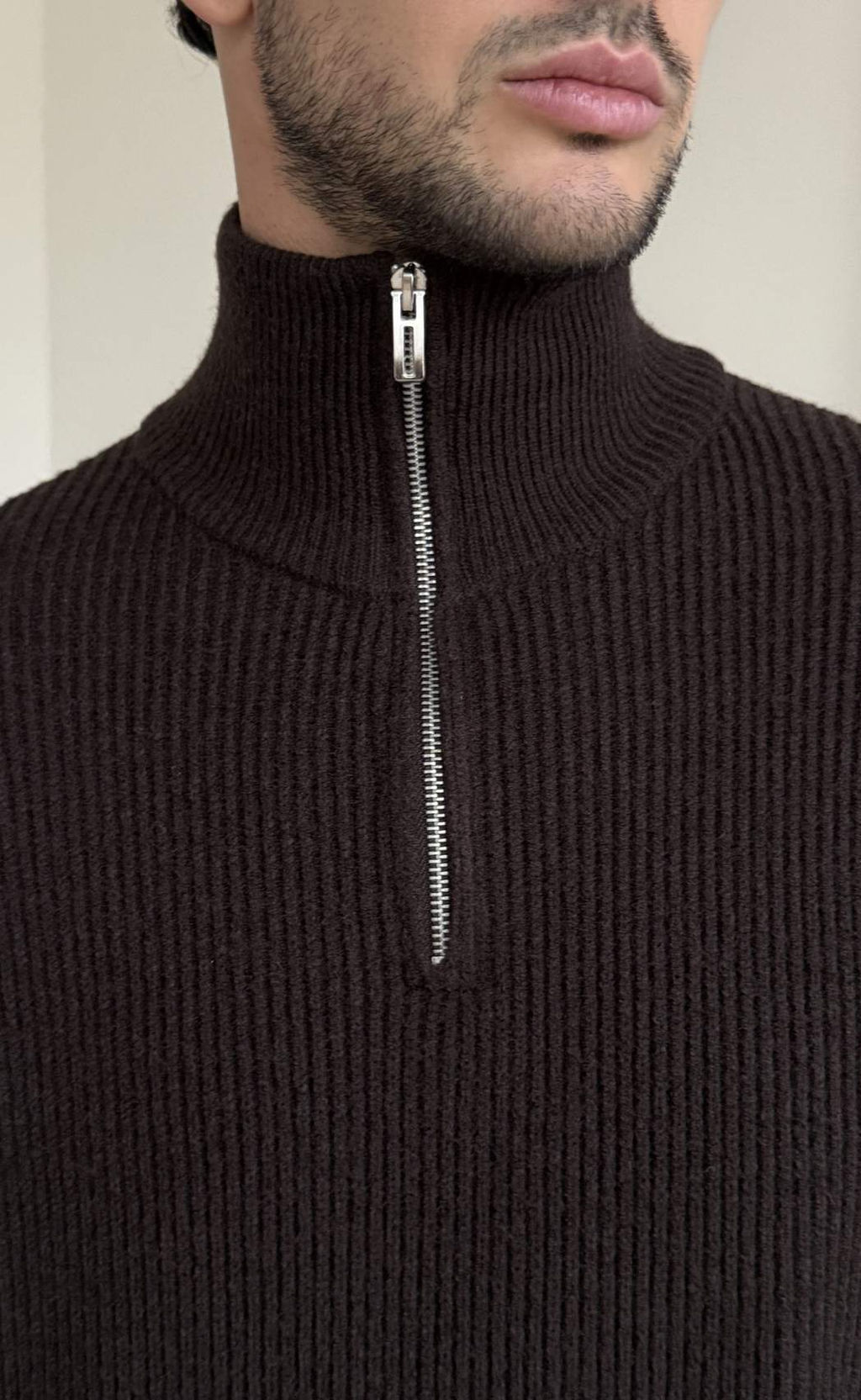 Джемпер F310-0515 brown - Fine joyce фото 5