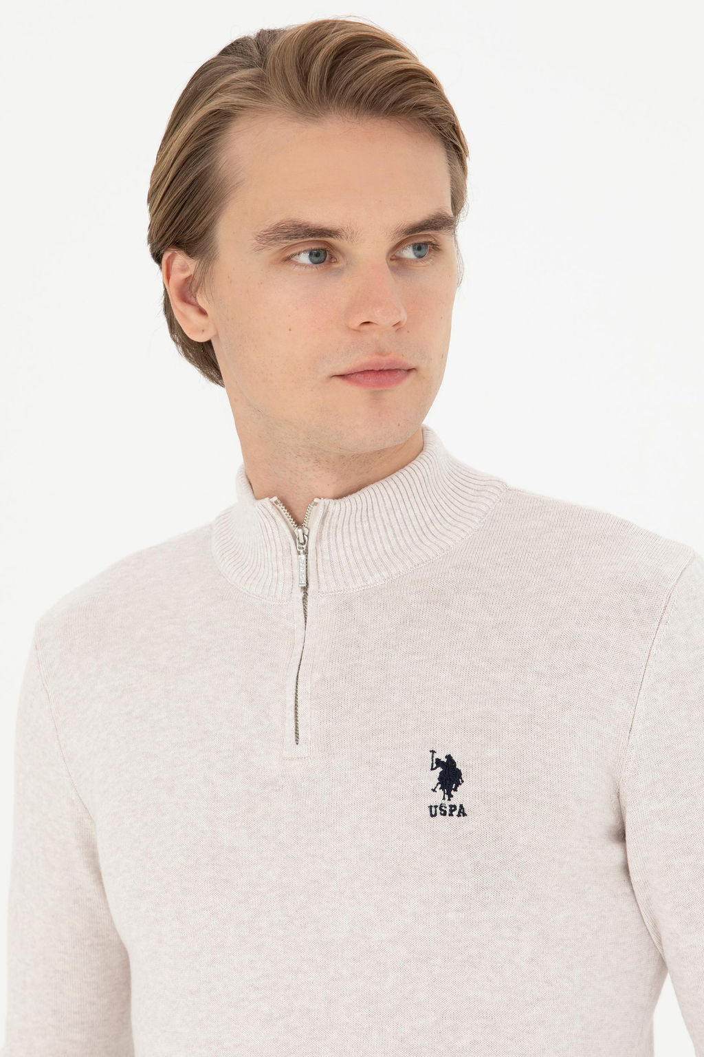Мужской свитер с камнем - U.s. polo assn фото 9