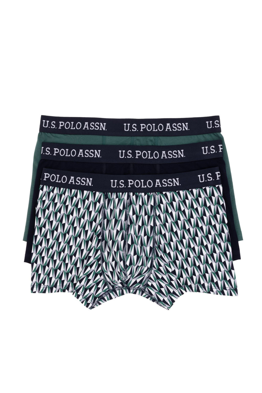 Мужское нижнее белье зеленого цвета Неожиданная скидка в корзине - U.s. polo assn фото 2