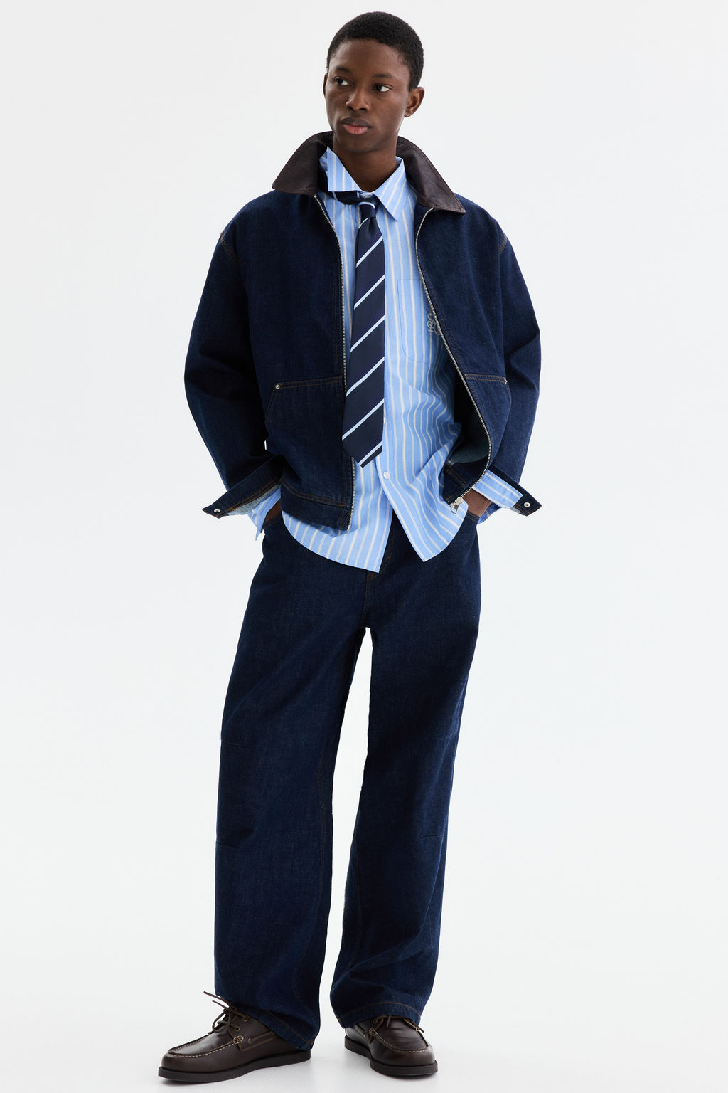 Camisa de popelina Relaxed Fit - H&m фото 2