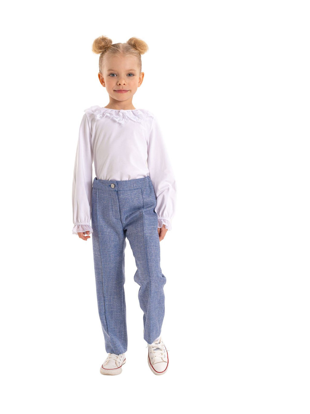 Брюки для девочки О66662 - Карамелли фото 2