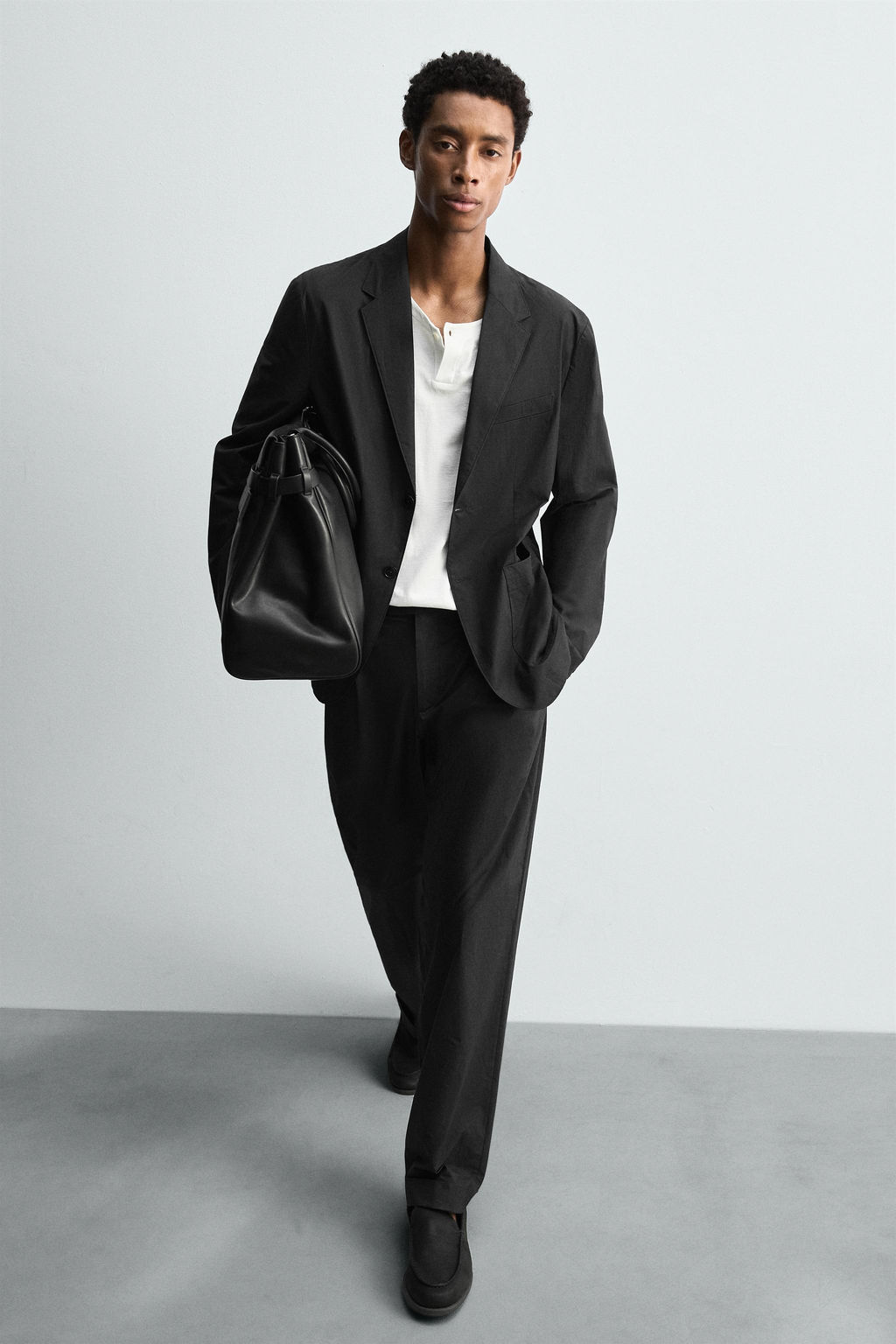POPLIN SUIT TROUSERS - Zara фото 5